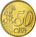 50 Euro Cent 2002-2006, KM# 186, Greece