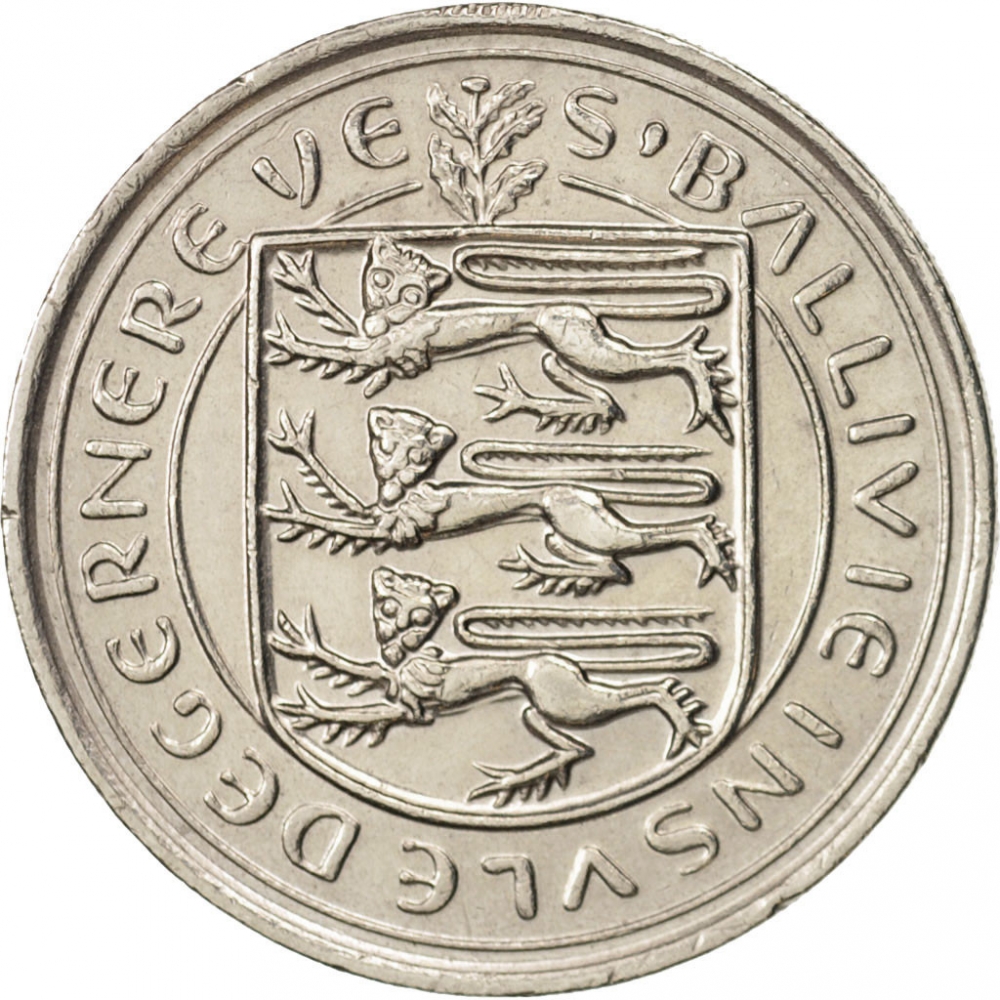 10 Pence 1977-1984, KM# 30, Guernsey, Elizabeth II