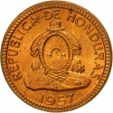 1 Centavo 1935-1957, KM# 77, Honduras