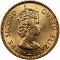 10 Cents 1955-1980, KM# 28, Hong Kong, Elizabeth II