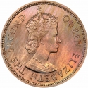 1 Dollar 1960-1970, KM# 31, Hong Kong, Elizabeth II