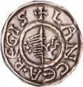 1 Denar 997-1038 AD, Huszar# 2, Hungary, Saint Stephen I