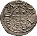 1 Denier 1038-1046, Huszar# 6, Hungary, Peter the Venetian