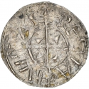 1 Denier 1046-1060, Huszar# 8, Hungary, Andrew I the White