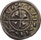 1 Denier 1116-1131, Huszar# 45, Hungary, Stephen II
