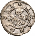 1 Denier 1290-1301, Huszar# 408, Hungary, Andrew III the Venetian