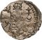 1 Denier 1301-1305, Huszar# 434/a, Hungary, Wenceslaus III