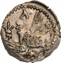 1 Denier 1301-1305, Huszar# 434/a, Hungary, Wenceslaus III