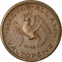 10 Fillér 1946-1950, KM# 530, Hungary