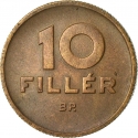 10 Fillér 1946-1950, KM# 530, Hungary