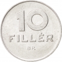 10 Fillér 1967-1989, KM# 572, Hungary