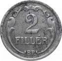 2 Fillér 1940, KM# 518.1, Hungary, Miklós Horthy