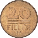 20 Fillér 1946-1950, KM# 531, Hungary