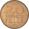 20 Fillér 1946-1950, KM# 531, Hungary