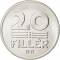 20 Fillér 1983, KM# 627, Hungary, Food and Agriculture Organization (FAO)