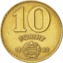 10 Forint 1983-1989, KM# 636, Hungary