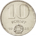 10 Forint 1983, KM# 629, Hungary, Food and Agriculture Organization (FAO)