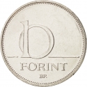 10 Forint 2012-2023, KM# 848, Hungary