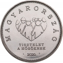 10 Forint 2020, Hungary, Tribute to the Heroes of Emergency