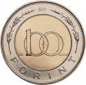 100 Forint 2024, Hungary, 100th Anniversary of the Foundation of the Magyar Nemzeti Bank