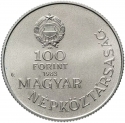 100 Forint 1983, KM# 633, Hungary, 150th Anniversary of the Publication of the Main Works of István Széchenyi