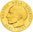 100 Forint 1961, KM# 564, Hungary, 80th Anniversary of Birth of Béla Bartók