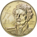 100 Forint 1986, KM# 655, Hungary, 200th Anniversary of Birth of András Fáy