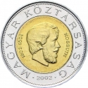 100 Forint 2002, KM# 760, Hungary, 200th Anniversary of Birth of Lajos Kossuth