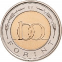 100 Forint 2018-2023, Adamo# F12.3, Hungary