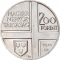 200 Forint 1976, KM# 609, Hungary, Hungarian Painters, Gyula Derkovits