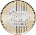 200 Forint 2012-2023, KM# 852, Hungary