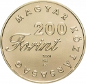 200 Forint 2001, KM# 757, Hungary, Children's Literature, Boys from Pál Street by Ferenc Molnár