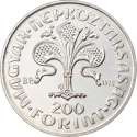 200 Forint 1978, KM# 614, Hungary, First Hungarian Gold Forint of Charles Robert