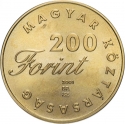 200 Forint 2001, KM# 755, Hungary, Children's Literature, János Vitéz by Sándor Petőfi