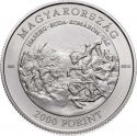 2000 Forint 2018, KM# 937, Hungary, 200th Anniversary of Birth of Arthur Görgei