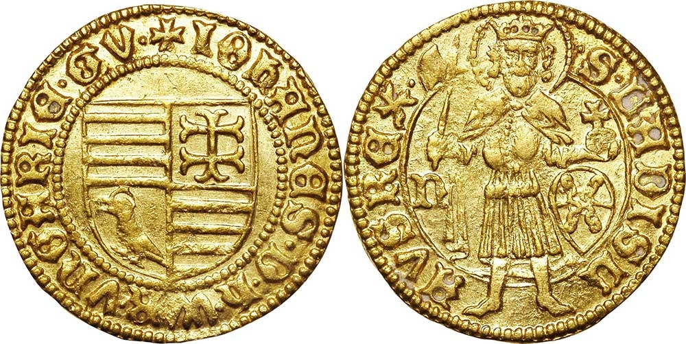 2000 Forint 2022, Adamo# EM462, Hungary, Gold Florins of Medieval Hungary, Gold Florin of John Hunyadi, Gold Florin of John Hunyadi (1446)