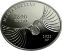 7500 Forint 2022, Adamo# EM473, Hungary, Hungarian Nobel Prize Winners, Imre Kertész