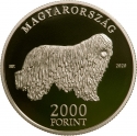 2000 Forint 2020, Adamo# EM406, Hungary, Hungarian Shepherd and Hunting Dog Breeds, Komondor