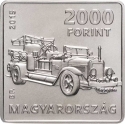 2000 Forint 2015, KM# 881, Hungary, Hungarian Explorers and Their Inventions, Dry Extinguishing by Kornél Szilvay