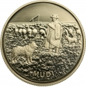 2000 Forint 2022, Adamo# EM471, Hungary, Hungarian Shepherd and Hunting Dog Breeds, Mudi