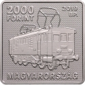 2000 Forint 2019, Adamo# EM384, Hungary, Hungarian Explorers and Their Inventions, Phase-Changing Electric Locomotive by Kálmán Kandó