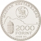 2000 Forint 1998, KM# 730, Hungary, World Wildlife Fund