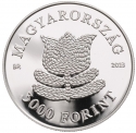 3000 Forint 2013, KM# 853, Hungary, UNESCO World Heritage, Hungarian Dance-House Method