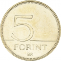 5 Forint 2021, KM# 1015, Hungary, 75th Anniversary of the Forint, 02 - O