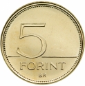 5 Forint 2021, KM# 1016, Hungary, 75th Anniversary of the Introduction of the Forint, 03 - R