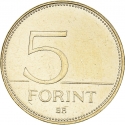 5 Forint 2021, KM# 1017, Hungary, 75th Anniversary of the Forint, 04 - I