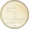 5 Forint 2021, KM# 1018, Hungary, 75th Anniversary of the Forint, 05 - N