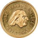 50 Forint 1961, KM# 560, Hungary, 150th Anniversary of Birth of Franz Liszt