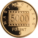 5000 Forint 2013, Adamo# EM263, Hungary, 100th Anniversary of Birth of Robert Capa