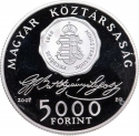 5000 Forint 2007, KM# 799, Hungary, Eurostar - European Realisation, 200th Anniversary of Birth of Batthyány Lajos